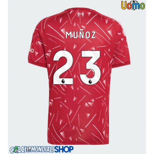 Maglie da calcio Liverpool Victor Munoz #23 Prima Maglia 2026-27 Manica Corta